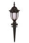 Opviq Lámpara de Pared Exterior Negro y Blanco BBO-68165-BSY